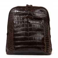 Женский кожаный рюкзак ALEX RAI 8628 brown