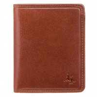 Кожаный мужской кошелек с RFID защитой Visconti tsc39 tan