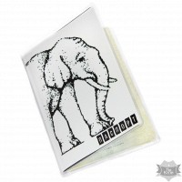 Обложка на паспорт "Многоногий слон" Andywatch