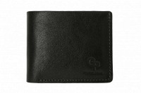 Мужское кожаное портмоне Grande Pelle 505610 черное
