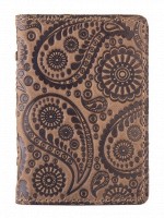 Обложка для документов из кожи HiArt AD-03 Shabby Olive