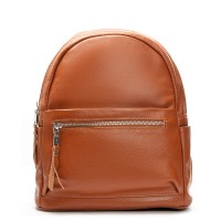 Женский кожаный рюкзак ALEX RAI 8635-9  camel