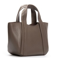 Женская кожаная сумка ALEX RAI 97718-9 l.grey