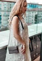 Женская кожаная поясная сумка/кроссбоди BlankNote Mini темно-бежевая BN-BAG-38-2-BEIGE