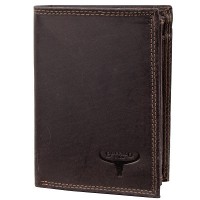 Кошелек мужской кожаный BUFFALO WILD DNKN4-B-MHU-brown