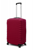 Защитный чехол для чемодана Coverbag неопрен бордовый S