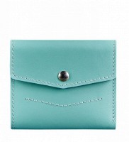 Кожаный женский кошелек BlankNote 2.1 бирюзовый BN-W-2-1-TIFFANY