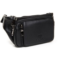 Мужская сумка на пояс BRETTON 8786-34 black