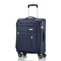Чемодан на 4 колесах синий Travelite Capri S TL089847-20