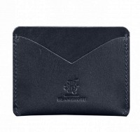 Кожаная визитница BlankNote 5.0 темно-синяя BN-KK-5-NAVY-BLUE