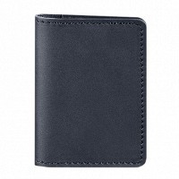 Кожаный кард-кейс BlankNote 6.0 темно-синий bn-kk-6-navy-blue