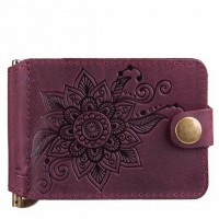 Зажим для купюр Hi Art «Mehendi Classic» MC-01 Shabby Plum