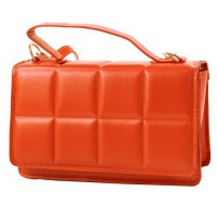 Женский клатч из кожезаменителя VALIRIA FASHION 5DETAA308-orange