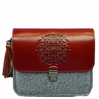 Бохо-сумка BlankNote «Лилу» фетр+кожа bn-bag-3-felt-k