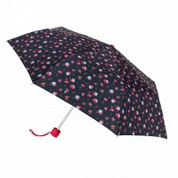 Зонт женский механический Fulton L354-041680 Minilite-2 Strawberry Garden (Клубничный сад)