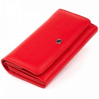 Женский кожаный кошелек ST Leather 19287 Красный