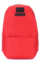 Текстильный рюкзак-слинг POOLPARTY red