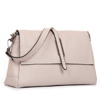 Женская кожаная сумка ALEX RAI 99104 beige