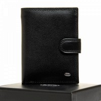 Кожаный мужской кошелек Classic DR. BOND M3638 black
