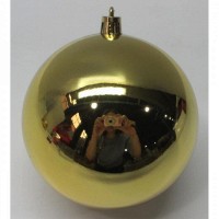 Шар новогодний Yes! Fun d-10 см, золотой 974042