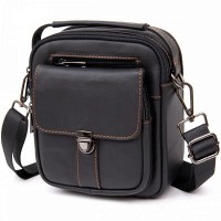 Мужская кожаная сумка через плечо Vintage 20395 