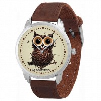 Наручные часы Andywatch «Сова из кофе» AW 102-2