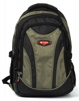 Городской рюкзак для ноутбука с USB Power In Eavas 924 green