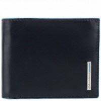 Кожаный кошелек Piquadro BL SQUARE/N.Blue PU4188B2R_BLU2