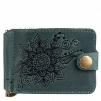 Зажим для купюр Hi Art «Mehendi Classic» MC-01 Shabby Alga