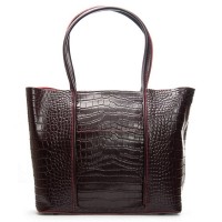 Женская кожаная сумка ALEX RAI 00109 bordo