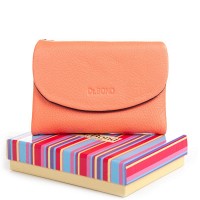 Женский кожаный кошелек Classik  DR. BOND WRS-239-1 pink
