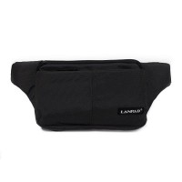 Мужская сумка на пояс Lanpad 35008 black