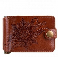 Зажим для купюр Hi Art «Mehendi Classic» MC-01 Crystal Amber