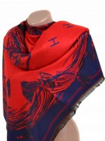 Женский тёплый кашемировый палантин SL 31990-3-3