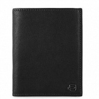 Кожаный кошелек Piquadro BK SQUARE/Black PU1740B3R_N