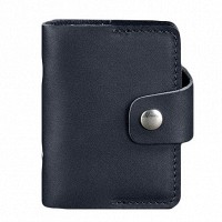 Кожаный кард-кейс BlankNote 7.1 темно-синий bn-kk-7-1-navy-blue