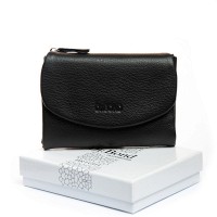 Женский кожаный кошелек Bright DR. BOND WS-239 black