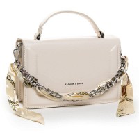 Женская сумочка из кожезаменителя FASHION 22 9032 beige