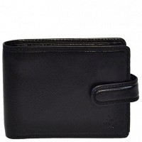 Мужское портмоне Visconti Tuscany TSC-48 BLK с защитой RFID