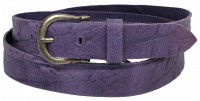 Женский кожаный ремень Vanzetti, Германия, 100063 фиолетовый, 3х112 см