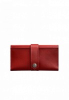 Женское кожаное портмоне 3.0 красное Krast BN-PM-3-RED