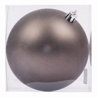 Шар новогодний Yes! Fun d-10 см, серый графит 974051