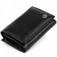 Женский кожаный кошелек ST Leather 19331 Черный