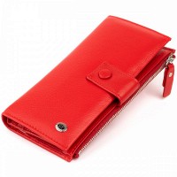 Женский кожаный кошелек ST Leather 19281 Красный