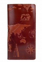 Кожаное портмоне Hi Art 7 wonders of the world WP-05-C18-1148-T002