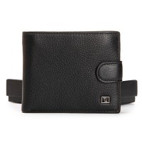 Мужской кожаный кошелек BE BRETTON 308 black