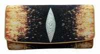 Кошелек из натуральной кожи ската Ekzotic Leather stw9
