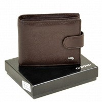 Мужской кожаный кошелек Classik Dr.Bond M13-1 coffee