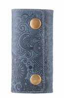 Ключница из кожи HiArt KH-05 Shabby Lagoon Mehendi Art