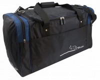 Сумка дорожная 60 л Wallaby 430-2 черная с синим